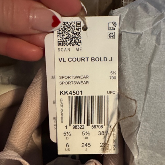 Adidas Women's Light Pink Platform Sneakers - Picture 2 of 6